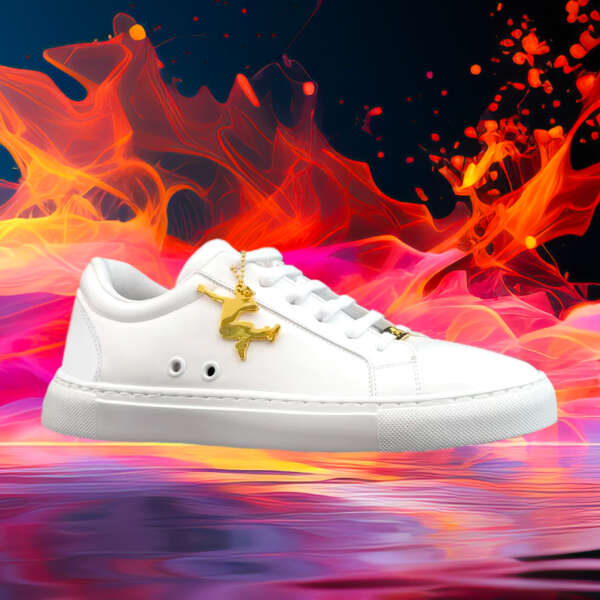 555 Sneakers Bianco - immagine 2